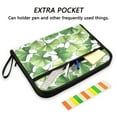 thumbnail image 2 of Accordion File Organizer with Zip Closure 13 Pockets Expanding File Folder Letter A4 Paper Document Organizer for Home Office Green Ginkgo Biloba, 2 of 7