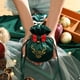 thumbnail image 3 of Bolsa de almacenamiento de frutas Kearding de Feliz Navidad con bolsas de regalo con cordón verde oscuro tipo 2, 3 of 6