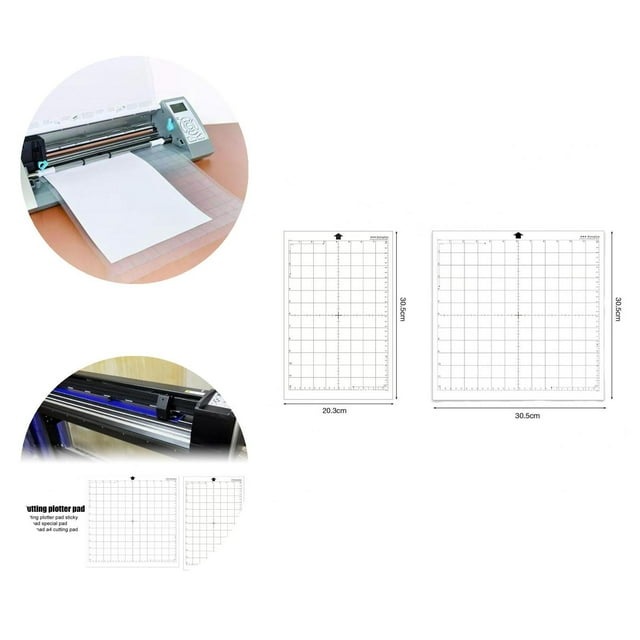 Sticky Pad Easy to Operate Clear Scale Preferred Material Various Artworks Reusable Durable PVC Transparent Adhesive Mat for Office Supplies