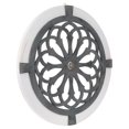 thumbnail image 2 of 1Pc Heritage Round Wall Art Pendant Hanging Ornament Chic Home Decoration, 2 of 3