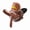 Brown (clover) comes with 2 aromatherapy tablets, variant on Car Accessories Air Vent Fragrance Car Creative Gift Car Perfume Car Decoration Propeller Fragrance Ornament