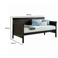 thumbnail image 5 of Benjara 42" Transitional Style Wooden Daybed in Black Finish, 5 of 6
