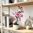 thumbnail image 4 of Artificial Cherry Blossom Tree,Artificial Plants Bonsai Small Tree with Vase,Fake Flowers Table Potted,Spring Decorative Branches Plants Potted,Decoration for Women Gifts Office Desk Decor, 4 of 6