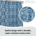 thumbnail image 4 of Blue/Navy Lattice, Bathroom Set, 15 Piece, Terrell, 4 of 6