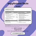thumbnail image 5 of Lemme Sleep Gummies with 5mg Melatonin, Elderberry, Magnesium, L-Theanine, Chamomile and Lavender, Drug-Free Nighttime Sleep Aid, Vegan, Gluten Free, Gelatin Free, Non GMO, Berry Flavored, 60 Count, 5 of 9