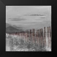 thumbnail image 2 of Pinto, Patricia 12x12 Black Modern Framed Museum Art Print Titled - Hidden Pier (dark gray), 2 of 5