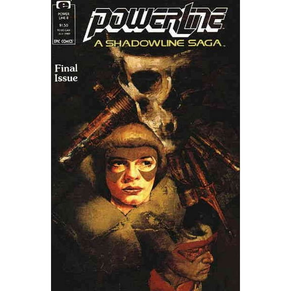 Power Line #8 VF ; Epic Comic Book