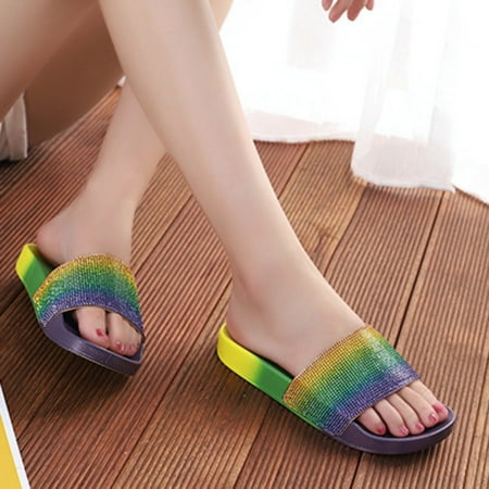 

Vedolay Slippers for Women Outdoor 2023 New Slippers Outdoor Indoor Plush Bedroom Shoes Pink 8