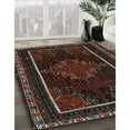 thumbnail image 2 of Ahgly Company Indoor Rectangle Traditional Red Persian Area Rugs, 4' x 6', 2 of 6