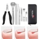 thumbnail image 1 of Cortaúñas para uñas pies, corrección de uñas, cortadores de uñas pies para pedicura de material acero inoxidable para uñas encarnadas, removedor , 8 piezas, 1 of 8