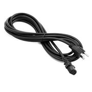 ClearMax Universal 18AWG Power Cord (UL Approved), 15-Feet