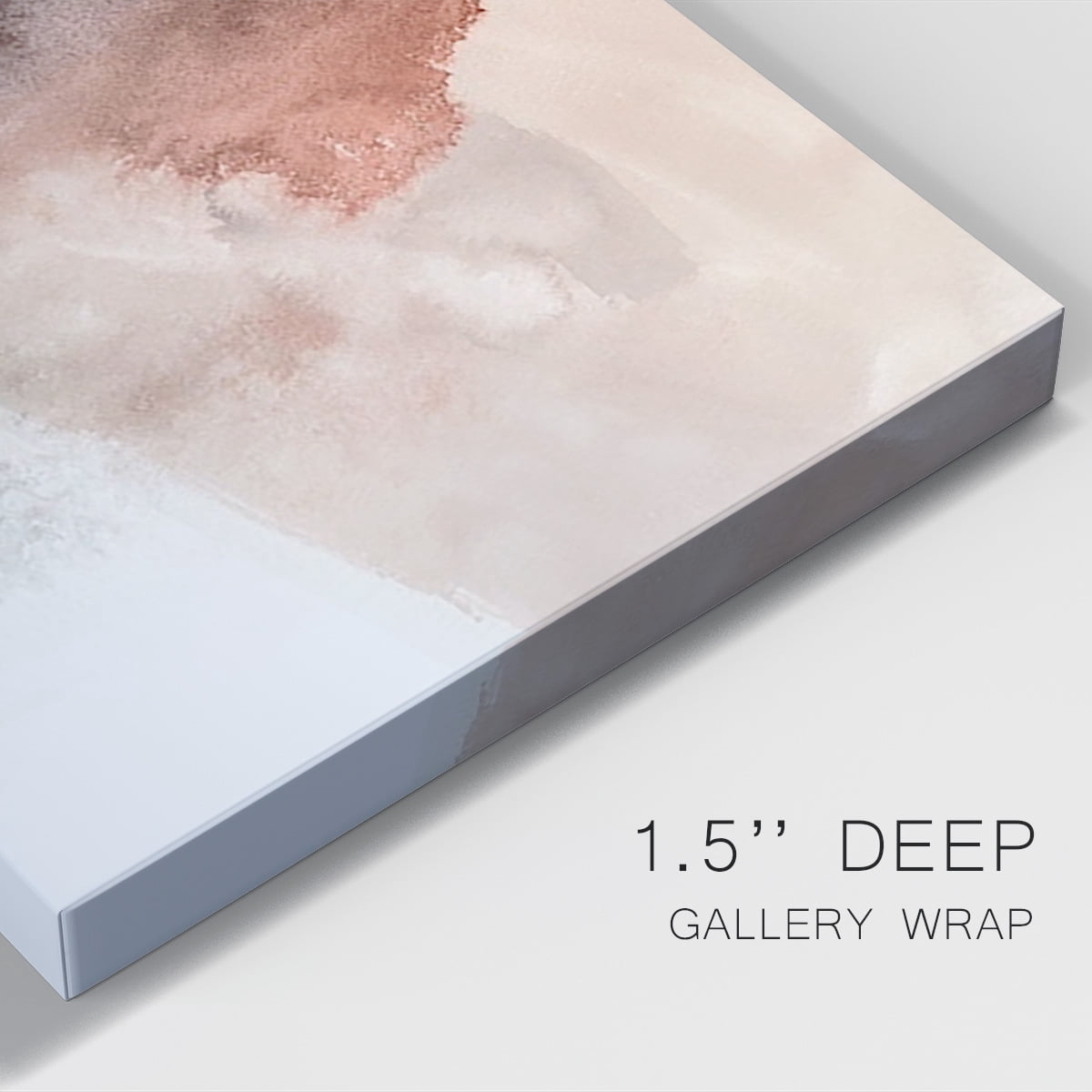 Red Ochre Abstract III Premium Gallery Wrapped Canvas - Ready to Hang