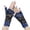 Blue, variant on Gloves for Women Men Women Fashion Sexy Half Finger Lace Breathable Short Gloves Open Finger Driving Sunscreen Gloves Blue One Size