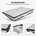thumbnail image 7 of For Macbook Air 15 inch M2 A2941 Case 2023 Air 13.6 A2681 13 inch M1 Chip Laptop Cover Mac book Pro 13 14 16 Cases Funda Coque (Transparent-Gray,2020 Air 13 A2179), 7 of 7