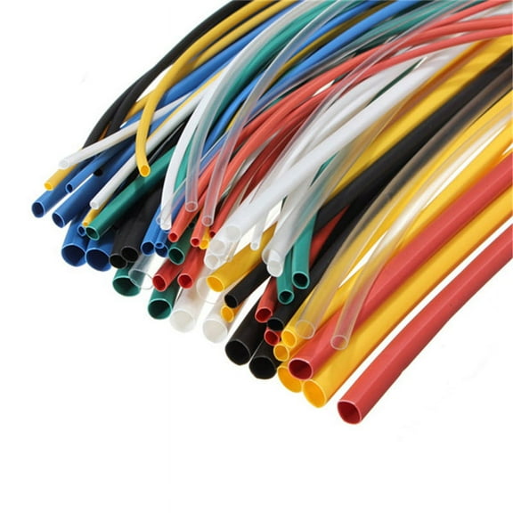 70X Assortment Heat Shrink 1mm-5mm 2:1 Colourful Heatshrink Tubing TubALUKL ChWL