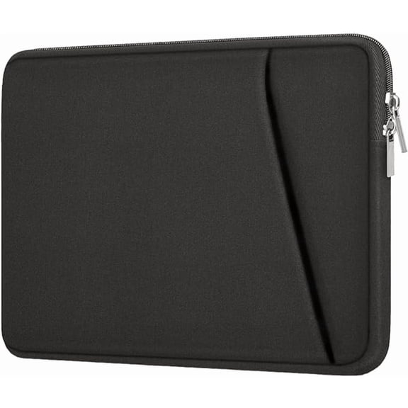 15.6" Shockproof Laptop Sleeve with front pocket, for HP Dell Asus Lenovo, Gray