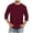 Mens T Shirts Wine, variant on M-5X Mens Big & Tall T Shirts Plus Size 3/4 Sleeve Crewneck Tshirts Shirt Casual Stripe Printed Pullover Breathable Going-Out Workout Tees Tops