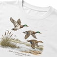 thumbnail image 4 of Mallard Duck Graphic T-Shirt, Unisex Wildlife Bird Illustration Tee, 4 of 9