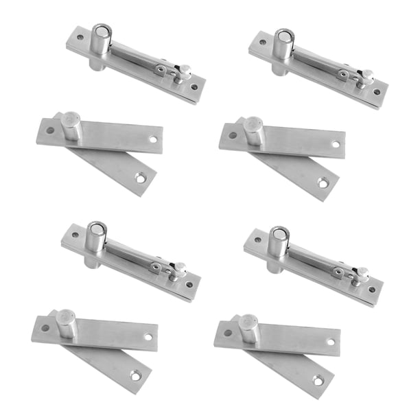 4X Bisagra de Puerta Pivotante de Acero Inoxidable Bisagra de Pivote Resistente