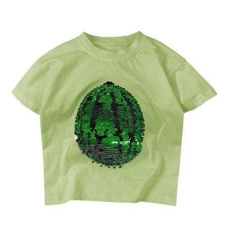 

adviicd Organic Cotton Baby Clothes Baby Tshirts Baby Organic Cotton Short Sleeve T-shirt Multi-packs and toddler t shirts Green 18-24 Months