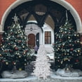 thumbnail image 2 of Árbol De Navidad La Merced Pino Blanco 2.10 m Ramas Montables Artificial Plástico Resistente, 2 of 4
