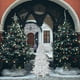 thumbnail image 2 of Árbol De Navidad La Merced Pino Blanco 2.10 m Ramas Montables Artificial Plástico Resistente, 2 of 4