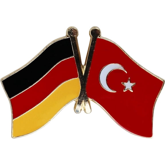 Germany Turkey Friendship Pin