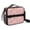 Cow Smiley Pink Pattern, variant on Cow Strawberry Heart White Insulated Lunch Bag with Shoulder Strap & Bottle Holder, Bento Lunch Box for School, 11 X 9.5 X 3.5 Inches