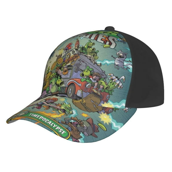 Unisex Plants vs Zombi-e Baseball Cap Adjustable Trucker Hat for Running Sports Hiking Camping