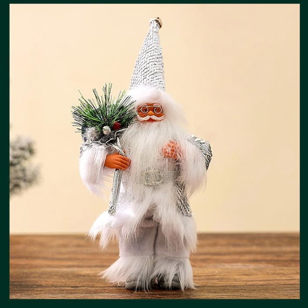 Standing Santa Claus Christmas Tree Pendant Christmas Gift Christmas Party Doll Ornament