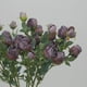 thumbnail image 2 of Nvzi 6 rosas artificiales de tallo largo, rosas de seda falsas para ramo de boda, centro de mesa, decoración del hogar (azul), 2 of 5