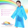 thumbnail image 2 of Raincoat for Kids, EVA Kids Rain Coats Reusable Rain Poncho Jacket for Boys and Girls, 2 of 9