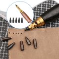 thumbnail image 6 of Multi Size Leather Belt Hole Puncher Rotary Punch Tool Wood Handle Precision Function for Bookbinding DIY, 6 of 9