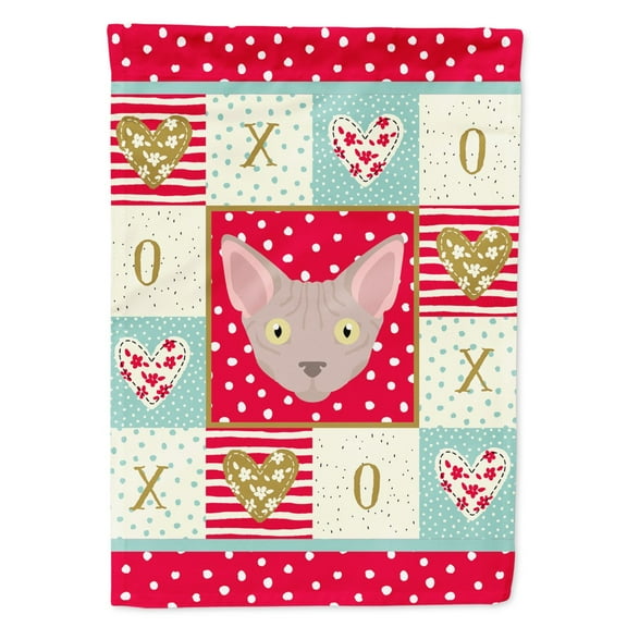 Minskin Cat Garden Flag