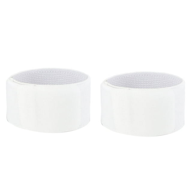 1 Paire de Pansements de Protection pour le Tibia de Soccer, Bande Élastique Réglable, Blanc