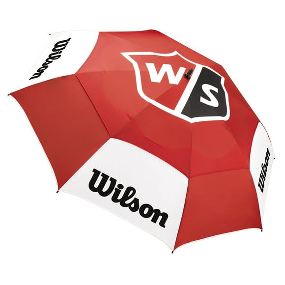 Wilson Staff Tour Golf Umbrella, Red and White