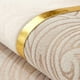 thumbnail image 4 of Funda de cojín de sofá con borde dorado nueva de 2024, cojín de asiento de tela, toalla de sofá antideslizante simple y moderna para el hogar, universal para las cuatro estaciones, 4 of 5