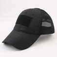 thumbnail image 3 of Embroidered Camping Hair Hat Adjustable Washed Baseball Cap for Women Men, 3 of 6
