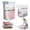 2PCS MIX, variant on Nopump Vacuum Storage Bags, Large Storage Compression Bags, Cube Compression Space Saver Bag Travel Organization, Press & Seal, No Pump Needed, Saves 80% Space, Keeps Clothes Dry