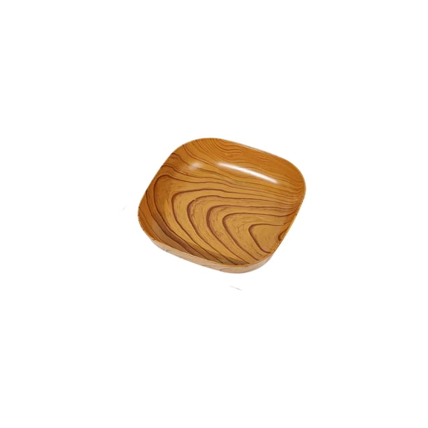 El Tablero Plano Del Cartón Del Grano de Madera Proporciona Vajillas Pesadas de Madera Marrón, Adecuadas para la Decoración de Vajillas de la Cena en el Hogar