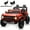 Red, variant on Ford Bronco Raptor 24V Kids Ride on Toys, Battery Powered Ride on Cars 2 Seater with Remote Control, Electric Car for Boys Girls 3-8 w/Bluetooth & LED Headlights, Red
