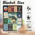 thumbnail image 6 of Fishing Gifts for Men Blanket, Fishing Gifts, Gifts for Men Who Love Fishing, Best Fishing Gift for Fishing Lovers, Fathers Day Fishing Gift, Funny Fishing Gift for Fisherman Blanket 50"X60", 6 of 6