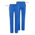 thumbnail image 5 of Adar Pro Scrubs For Women - Skinny Leg Yoga Scrub Pants - P7102 - Royal Blue - XXS, 5 of 7