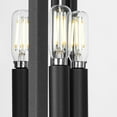 thumbnail image 3 of Ramsey Collection Textured Black Modern Farmhouse Post Outdoor Light, 3 of 12