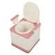 thumbnail image 5 of Cómoda Junto A La Cama, Inodoro Portátil Acolchado , Reposabrazos Extraíbles Resistentes, Antideslizantes Para Baño Al Aire Libre, 5 of 7