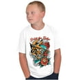 thumbnail image 5 of Break the Rules Japanese Mask Tattoo Crewneck T Shirts Boy Girl Teen Brisco Brands L, 5 of 6