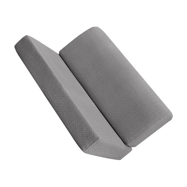 tamizeot RV Dinette Cushion Covers Easy Fitted Stretch Khaki Elastic RV Sofa Seat Slipcover Gray