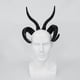 thumbnail image 5 of Diadema de cuerno de oveja, antílope, cuerno de oveja, diadema de aro, Animal del bosque, exposición de Aries, disfraz de lujo, cuernos, 5 of 5