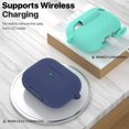thumbnail image 3 of IBAOLEA Compatible with AirPods Pro Case, Protective Silicone Cover Compatible with AirPods Pro (2019) Royal Blue, 3 of 7