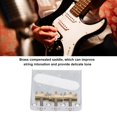thumbnail image 4 of Guitar Telecaster Bridge, Solid Telecaster Guitar 3 Saddle Bridge  For Electric Guitar, 4 of 8